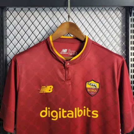 Mens AS Roma 2022/23 Home Jersey 1