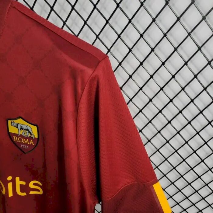 Mens AS Roma 2022/23 Home Jersey 5