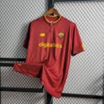 Mens AS Roma 2022/23 Home Jersey 9