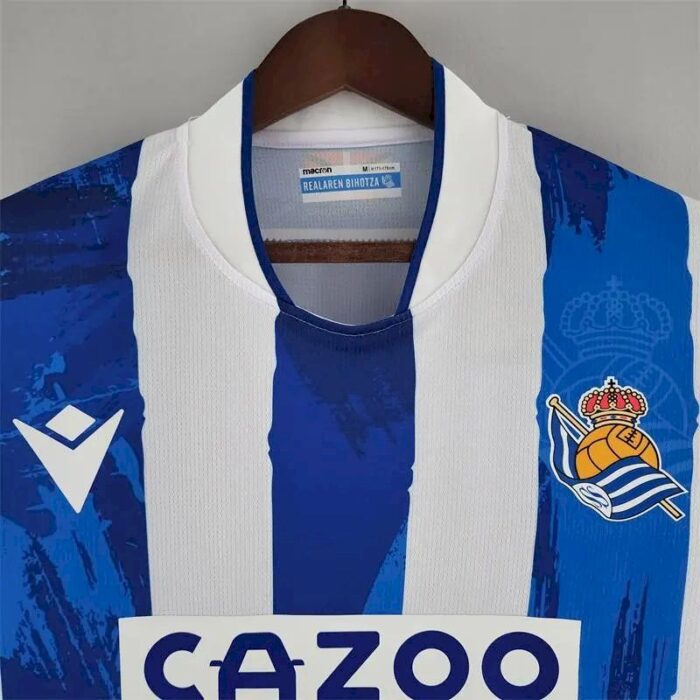 Mens Real Sociedad 2022/23 Home Jersey 4