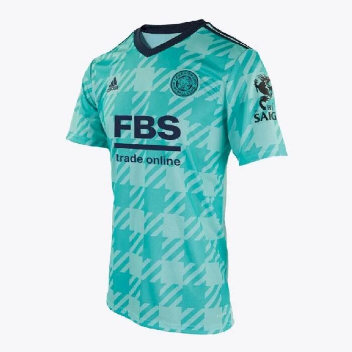 Mens Leicester City 2021/22 Away Jersey 4