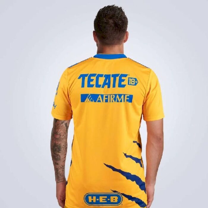 Mens Tigres UANL 2021/22 Home Jersey 3