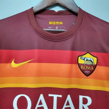 Mens AS Roma 2021 Home Jersey 1