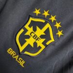 Mens Brazil 2023/24 Royal Polo Jersey 4