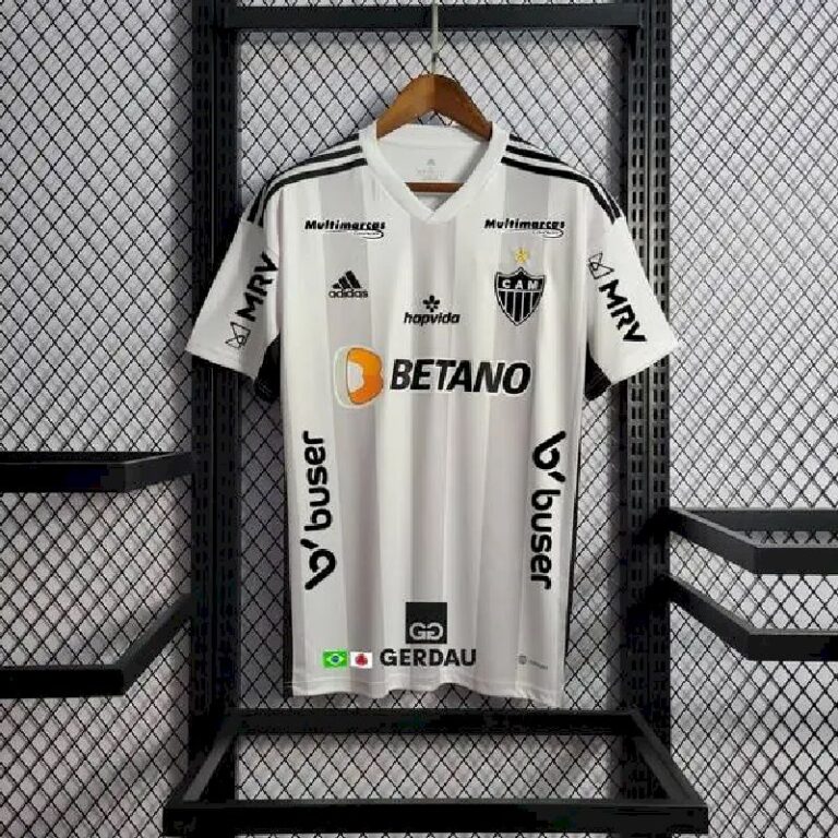 Mens Atlético Mineiro 2022/23 Away All Sponsors + Patch 1