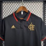 Mens Flamengo 2023/24 Black Polo 2