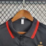 Mens Flamengo 2023/24 Black Polo 3