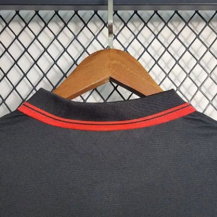 Mens Flamengo 2023/24 Black Polo 7