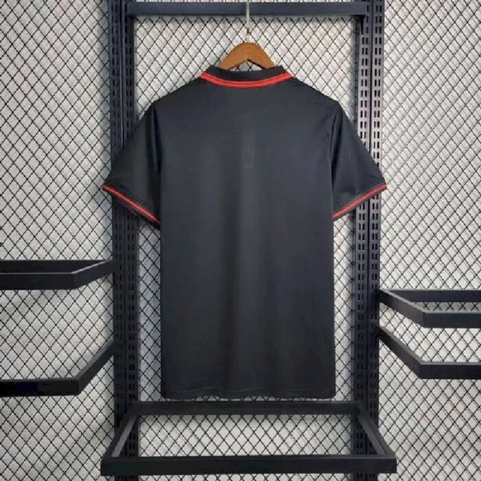 Mens Flamengo 2023/24 Black Polo 8