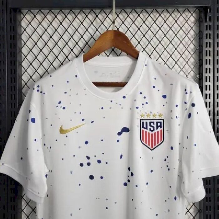Mens USA 2023/24 White Jersey 2