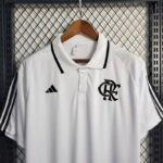 Mens Flamengo 2023/24 White Polo 2