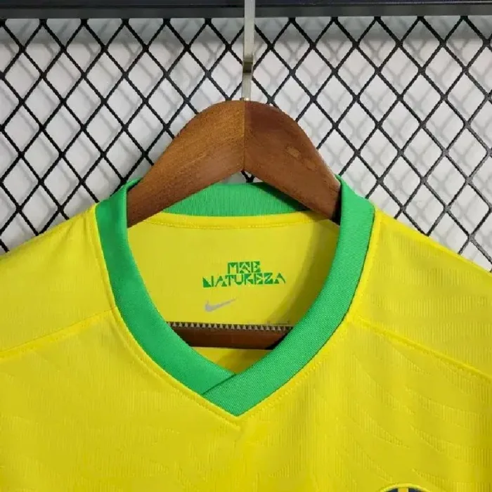 Mens Brazil 2023/24 Home Jersey 3