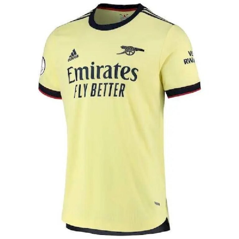 Mens Arsenal 2021 Away Patch Jersey 1