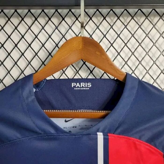 Mens Paris Saint-Germain 2023/24 Home Long Sleeve Jersey 2