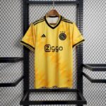Mens Ajax 2023/24 Yellow Boutique Jersey