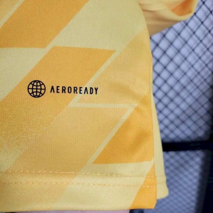 Mens Ajax 2023/24 Yellow Boutique Jersey 7