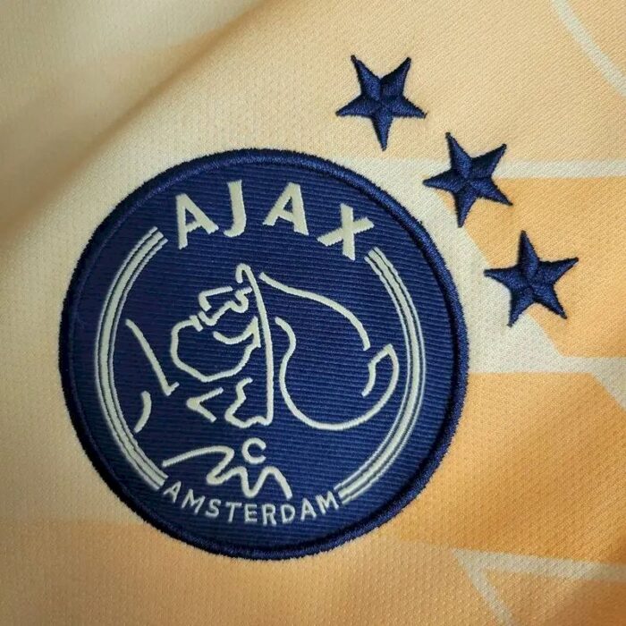 Mens Ajax 2023/24 Yellow Boutique Jersey 9