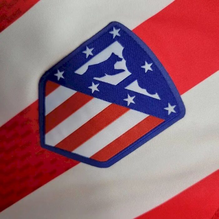 Mens Atletico Madrid 2023/24 Home Long Sleeve Jersey 8