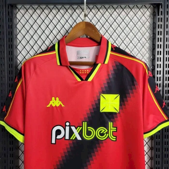 Mens Vasco Da Gama 2023/24 Jersey Red 5