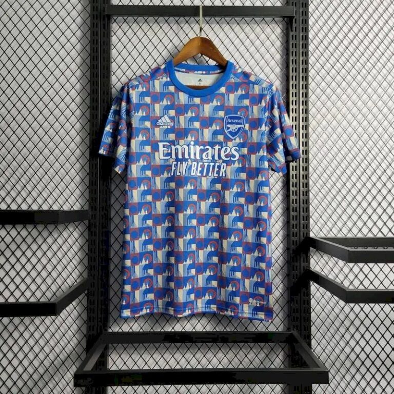 Mens Arsenal 2022/23 x TFL Pre-Match Jersey 1