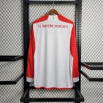 Mens Bayern Munich 2023/24 Home Long Sleeve Jersey 4