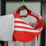 Mens Bayern Munich 2023/24 Home Long Sleeve Jersey 7