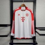 Mens Bayern Munich 2023/24 Home Long Sleeve Jersey