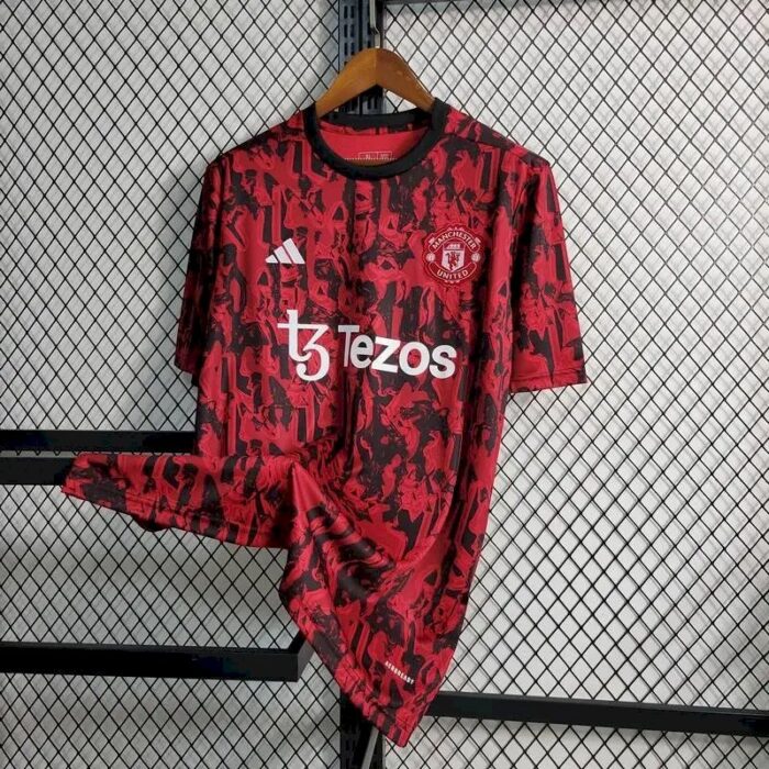 Mens Manchester United 2023/24 Pre-Match Jersey 2