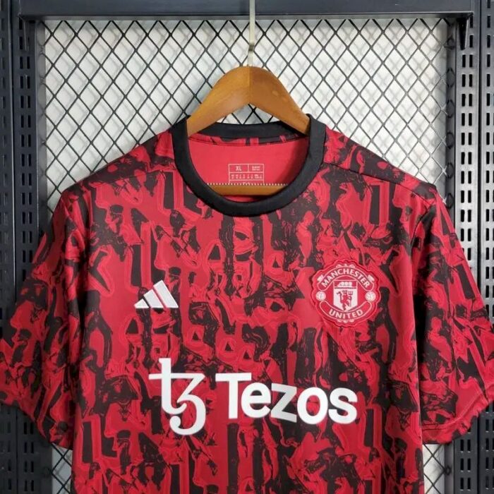 Mens Manchester United 2023/24 Pre-Match Jersey 8