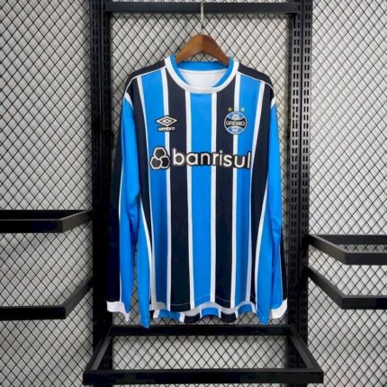 Mens Grêmio 2023/24 Home Long Sleeve Jersey
