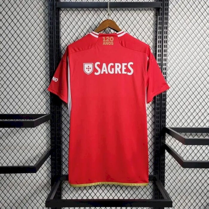 Mens Benfica 2023/24 Home Jersey 4