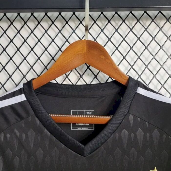 Mens Argentina 2023/24 Black Long Sleeve Jersey 5