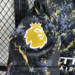 Mens Manchester City 2023/24 Black Gold Jersey 2