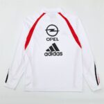 Mens AC Milan 2003/04 1/4 Zip Sweatshirt Retro Style 1