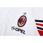 Mens AC Milan 2003/04 1/4 Zip Sweatshirt Retro Style 4