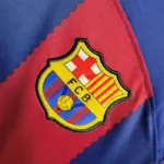 Mens Barcelona 2023/24 Home Long Sleeve Jersey 5