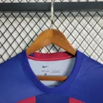 Mens Barcelona 2023/24 Home Long Sleeve Jersey 7