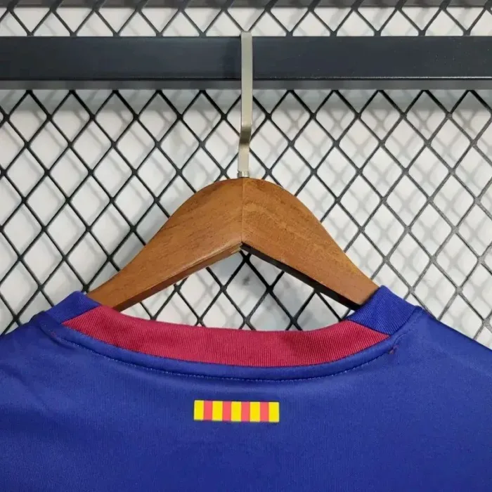 Mens Barcelona 2023/24 Home Long Sleeve Jersey 9