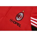 Mens AC Milan 2003/04 1/4 Zip Sweatshirt Retro Style 7