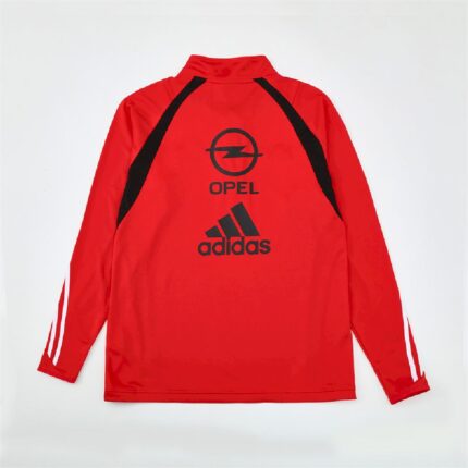 Mens AC Milan 2003/04 1/4 Zip Sweatshirt Retro Style 1