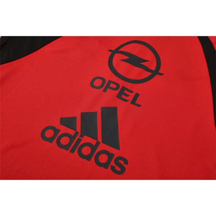 Mens AC Milan 2003/04 1/4 Zip Sweatshirt Retro Style 3