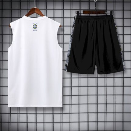 Mens Brazil 2025/26 Tank Top+Short 418 1