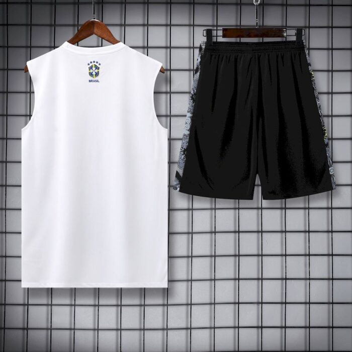Mens Brazil 2025/26 Tank Top+Short 418 1