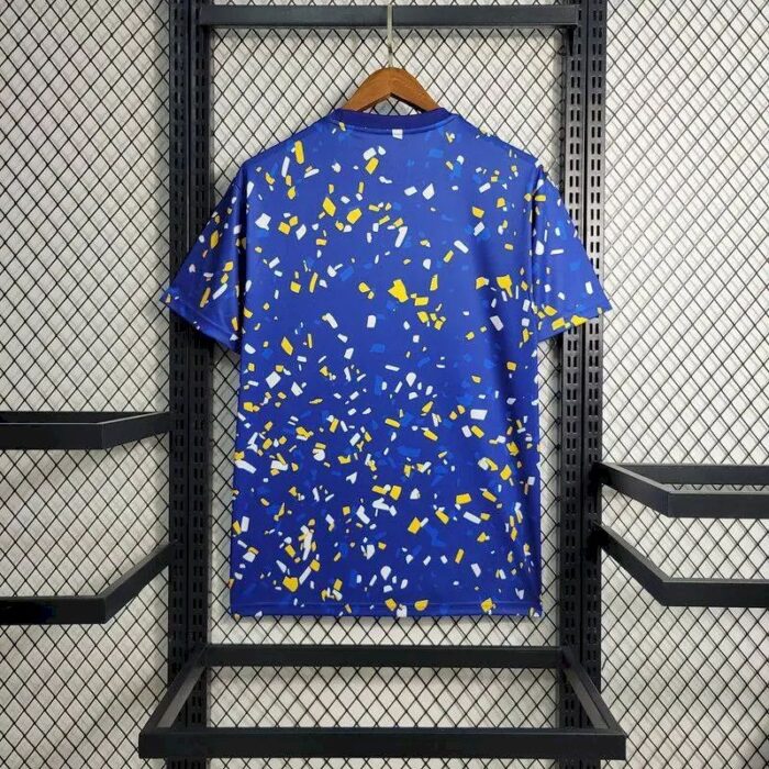 Mens Boca Juniors 2023/24 Pre-Match Jersey 4