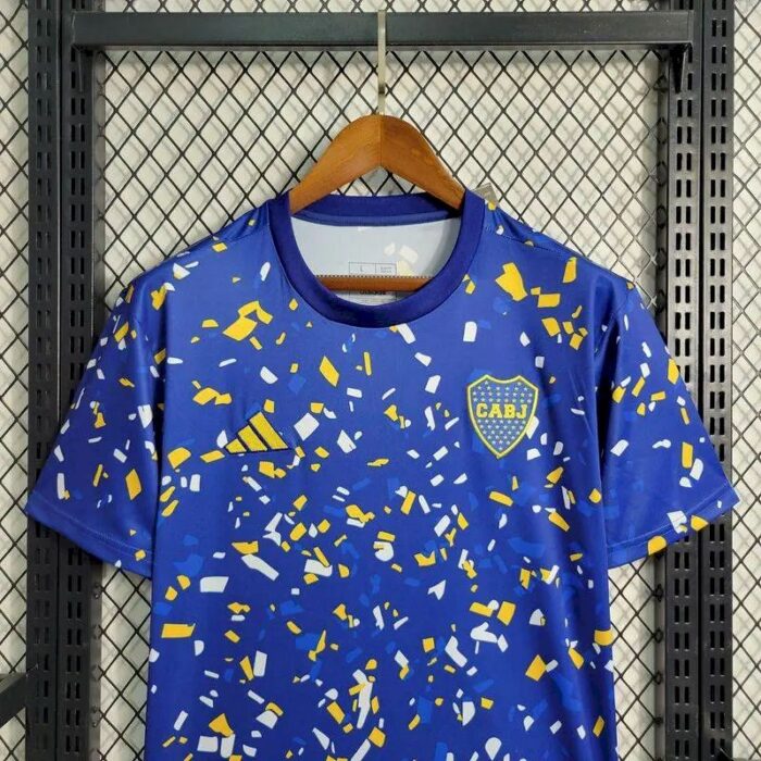 Mens Boca Juniors 2023/24 Pre-Match Jersey 6