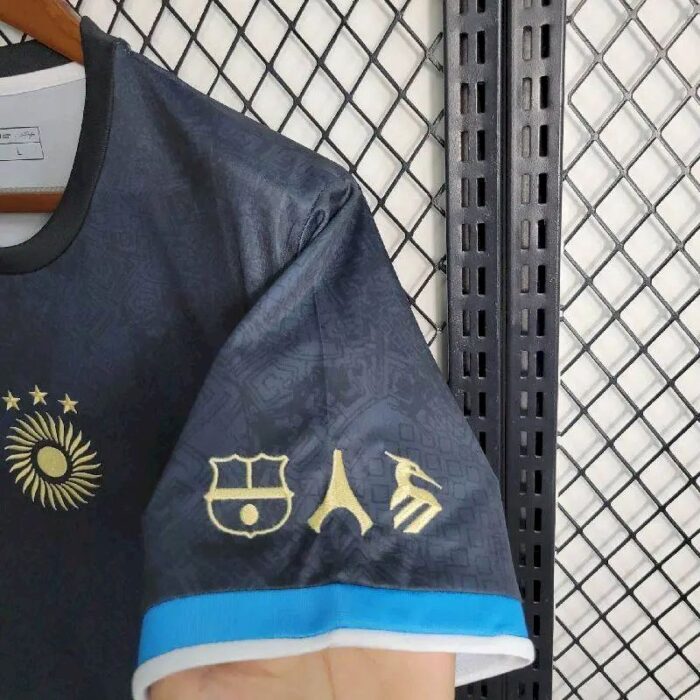 Mens Argentina 2023/24 Black Jersey 3