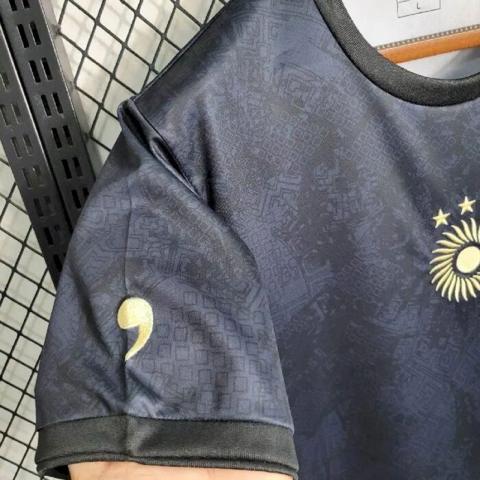 Mens Argentina 2023/24 Black Jersey 2