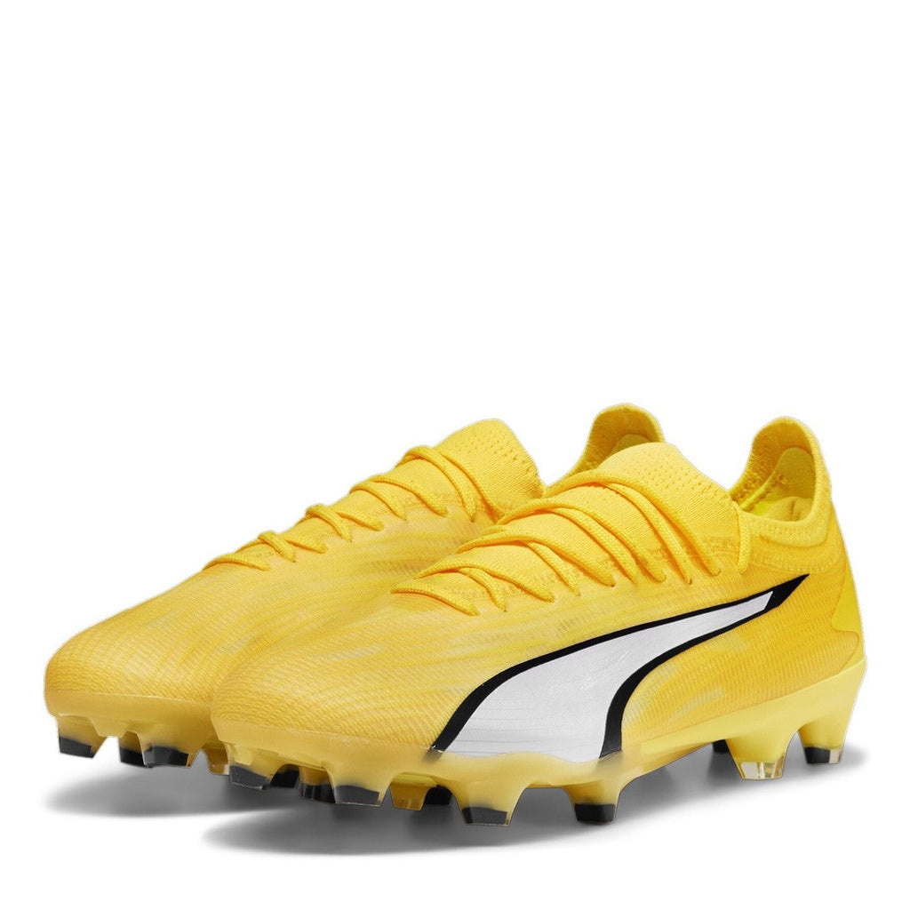 Puma Womens Ultra Ultimates.1 Firm Ground Football Boots – Yellow/White Puma Womens Ultra Ultimates.1 Firm Ground Football Boots – Yellow/White