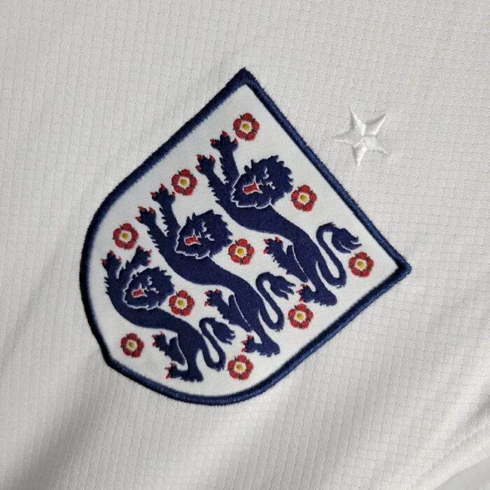 Mens England 2024/25 Home Long Sleeve Jersey 5