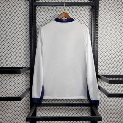 Mens England 2024/25 Home Long Sleeve Jersey 1